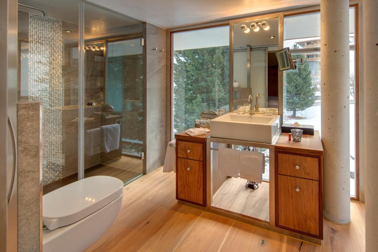 Backstage Hotel Chalet Rooms Zermatt Oda fotoğraf